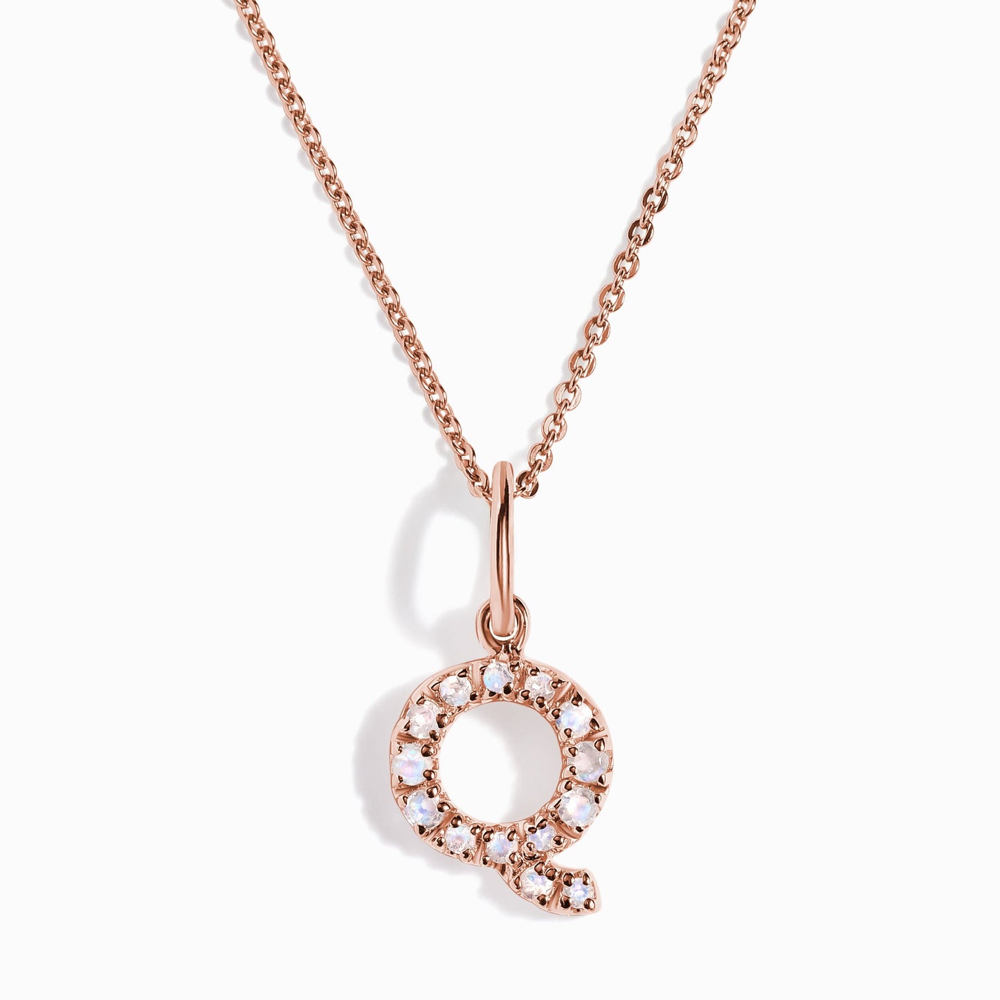Collier Pierre de Lune - Alphabet