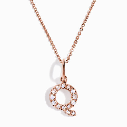 Collier Pierre de Lune - Alphabet