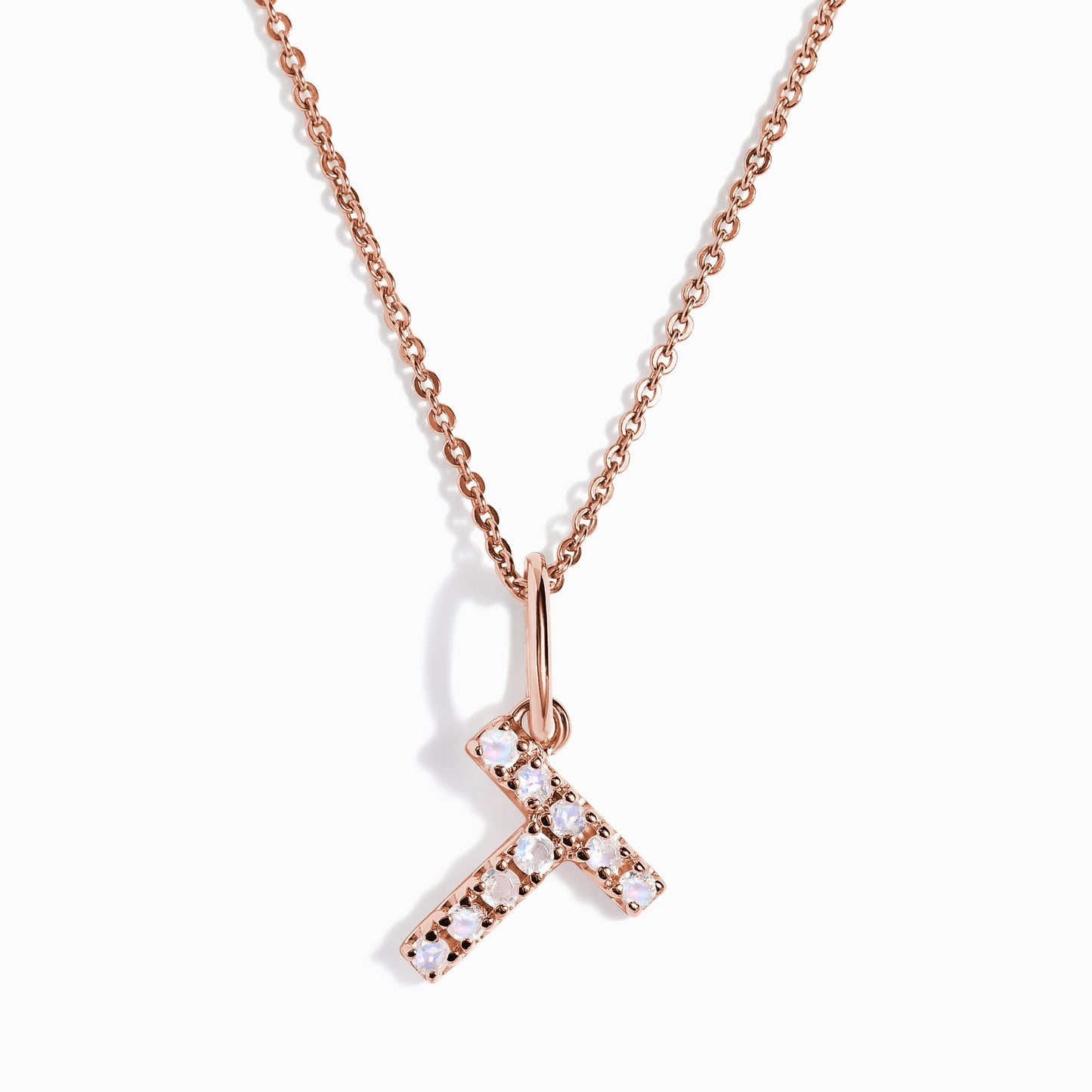 Collier Pierre de Lune - Alphabet