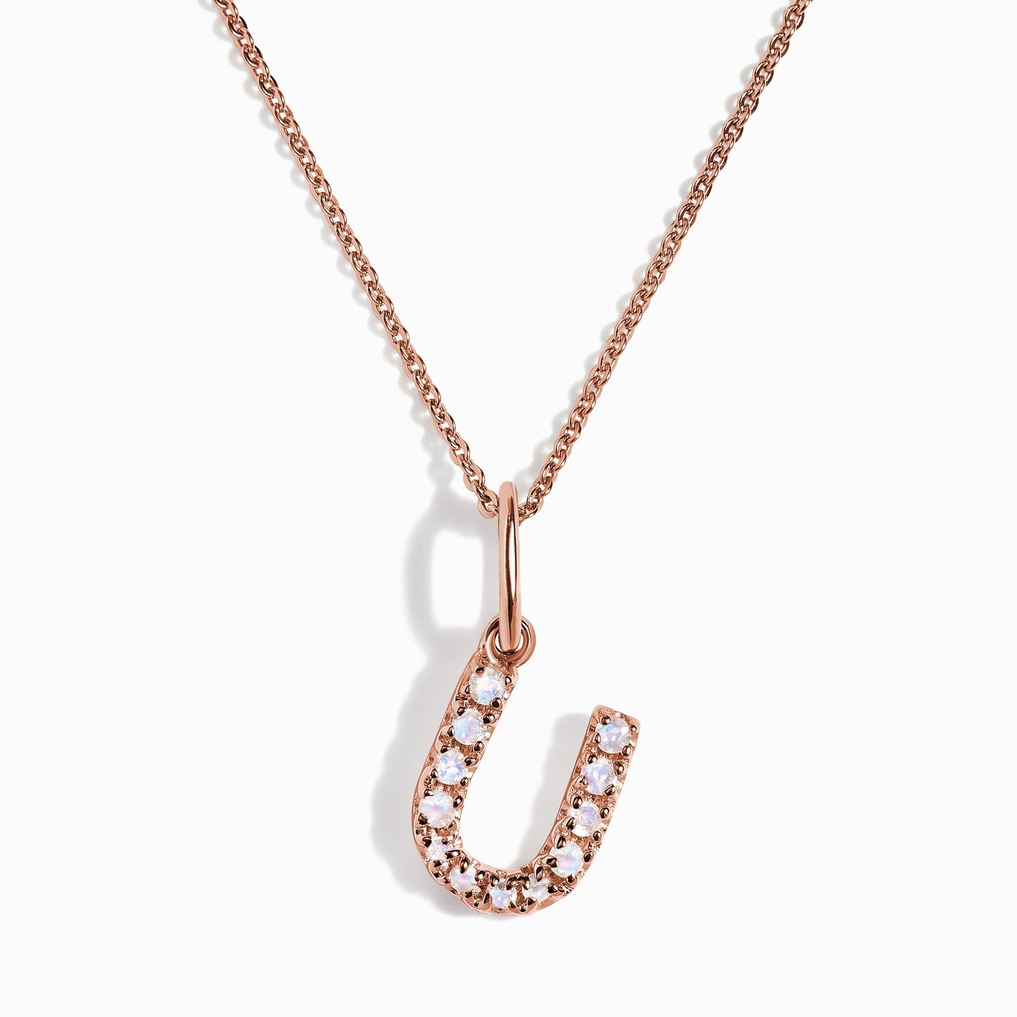 Collier Pierre de Lune - Alphabet