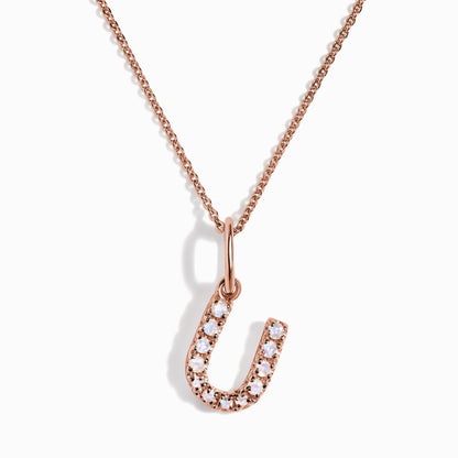 Collier Pierre de Lune - Alphabet