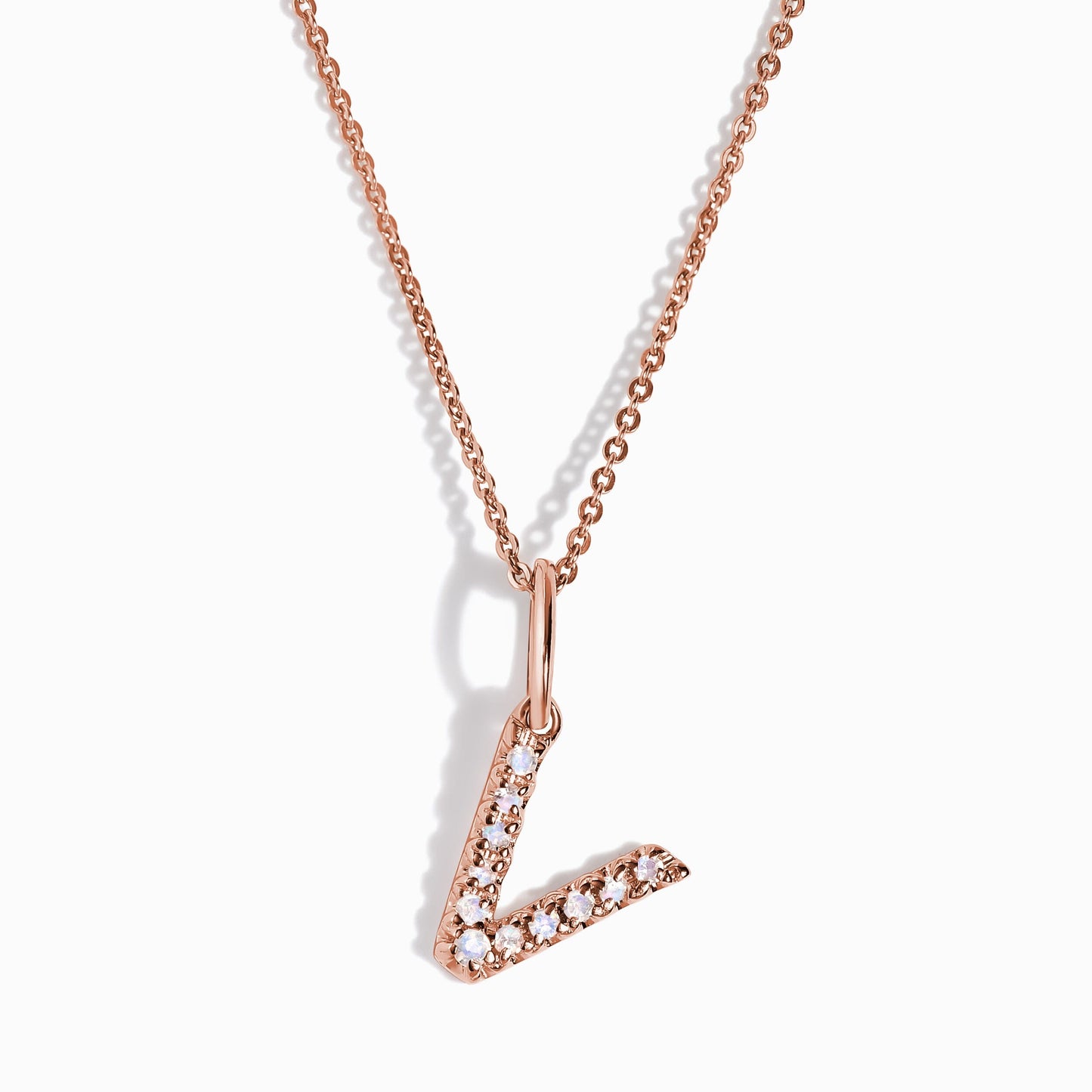 Collier Pierre de Lune - Alphabet