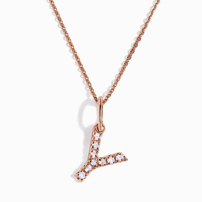Collier Pierre de Lune - Alphabet