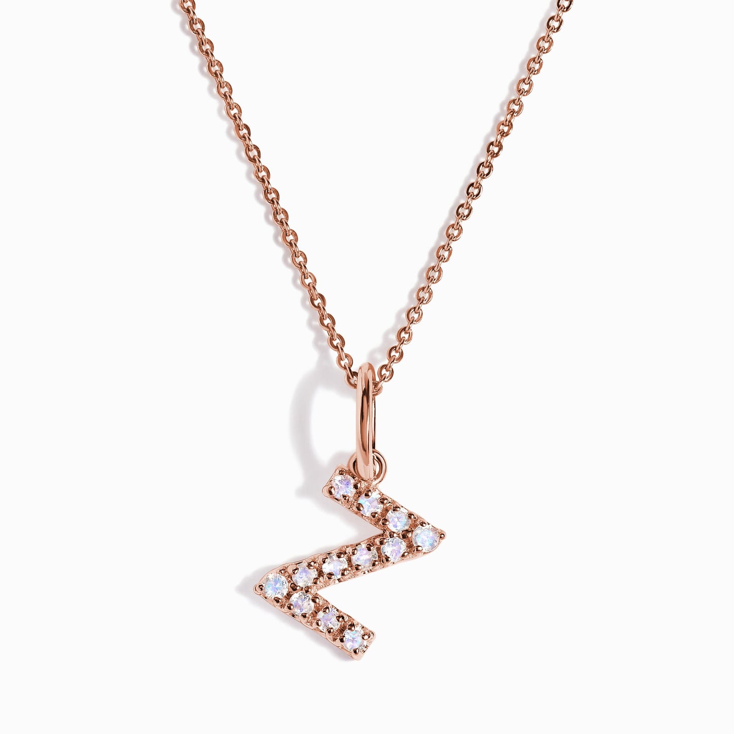 Collier Pierre de Lune - Alphabet