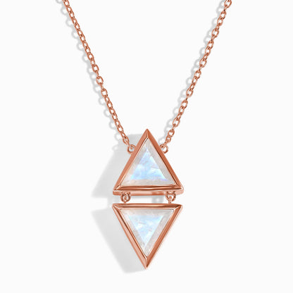 Collier en pierre de lune - Trinitwin