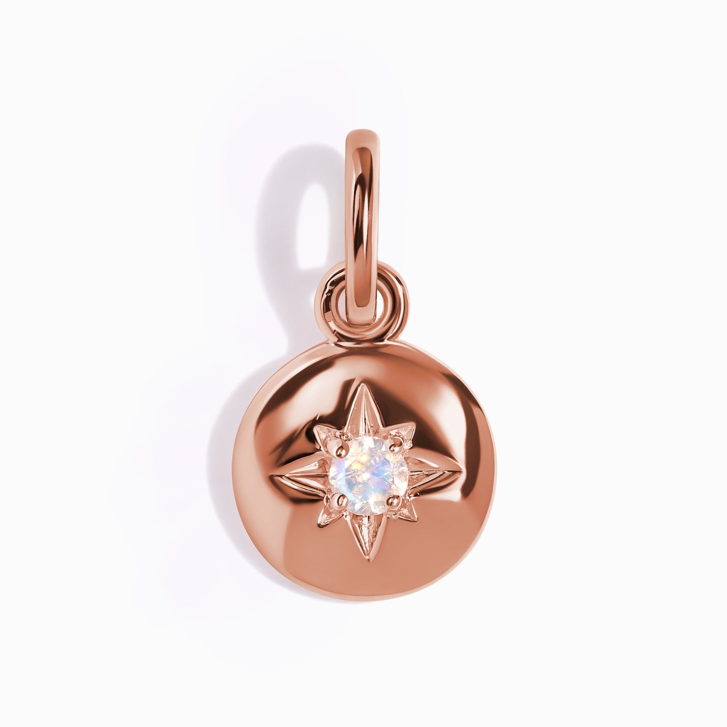 Pendentif Pierre de Lune - Étoile du Nord