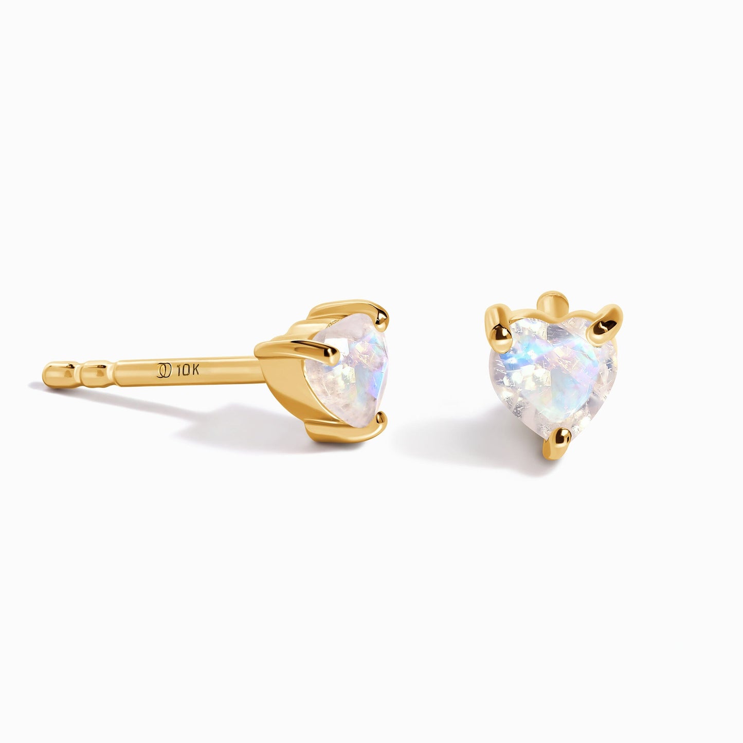 Boucles d'oreilles en pierre de lune - Amour
