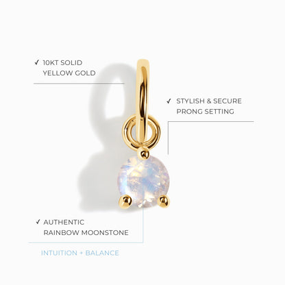 Pendentif en pierre de lune - Little Gem