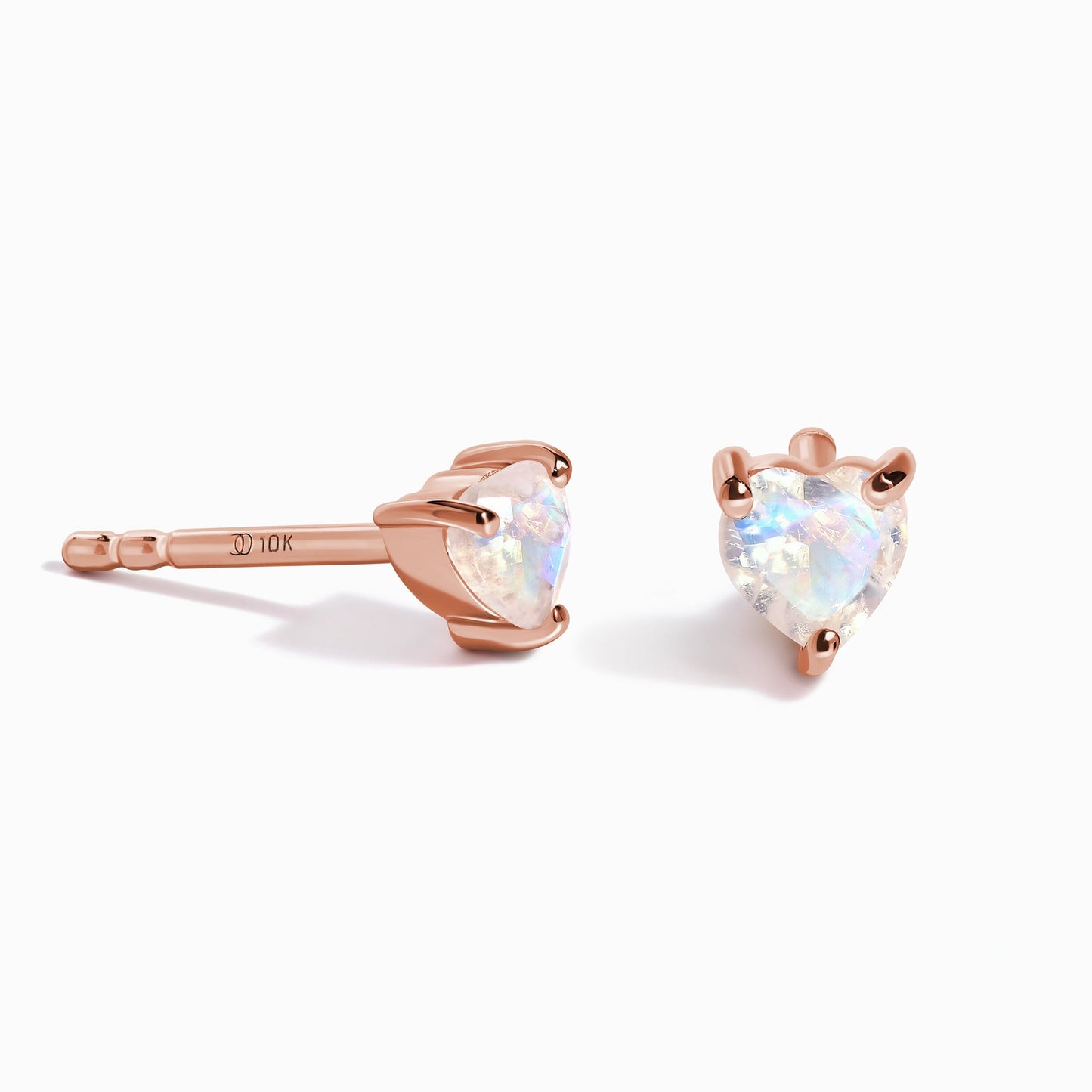 Boucles d'oreilles en pierre de lune - Amour