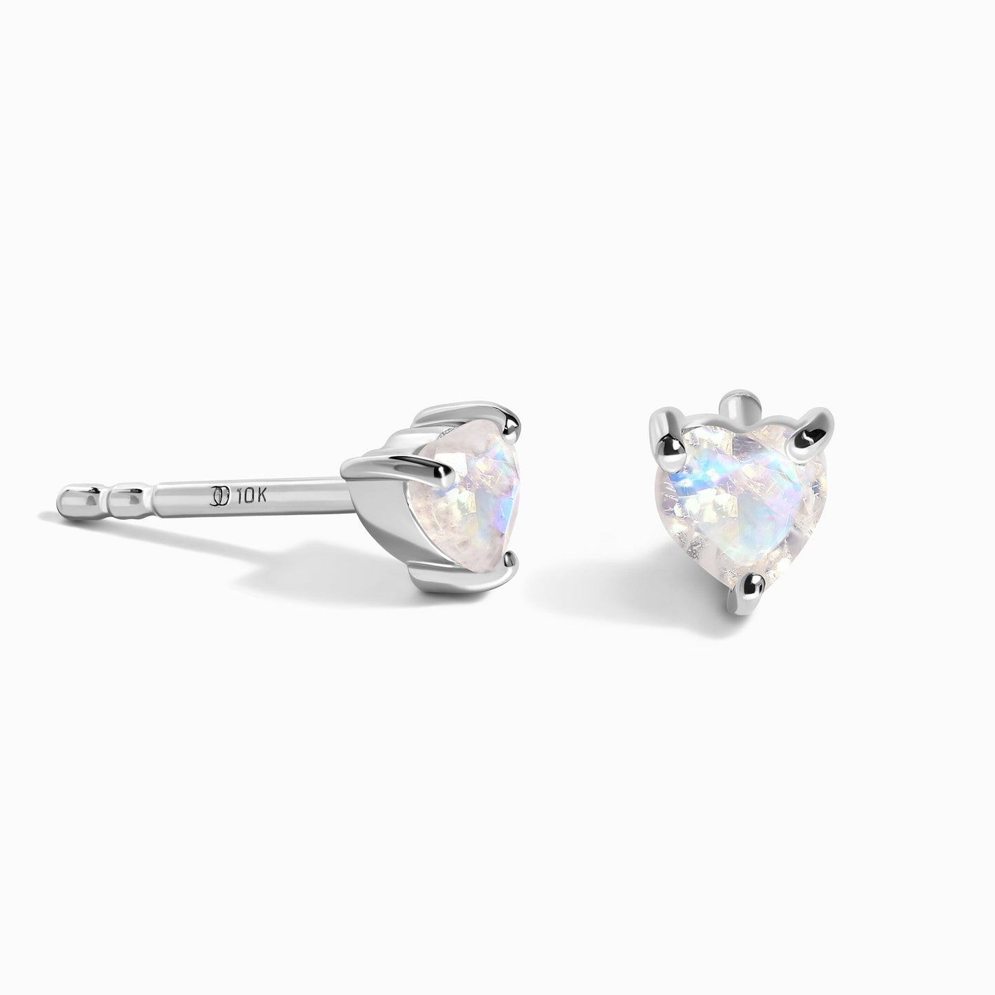 Boucles d'oreilles en pierre de lune - Amour