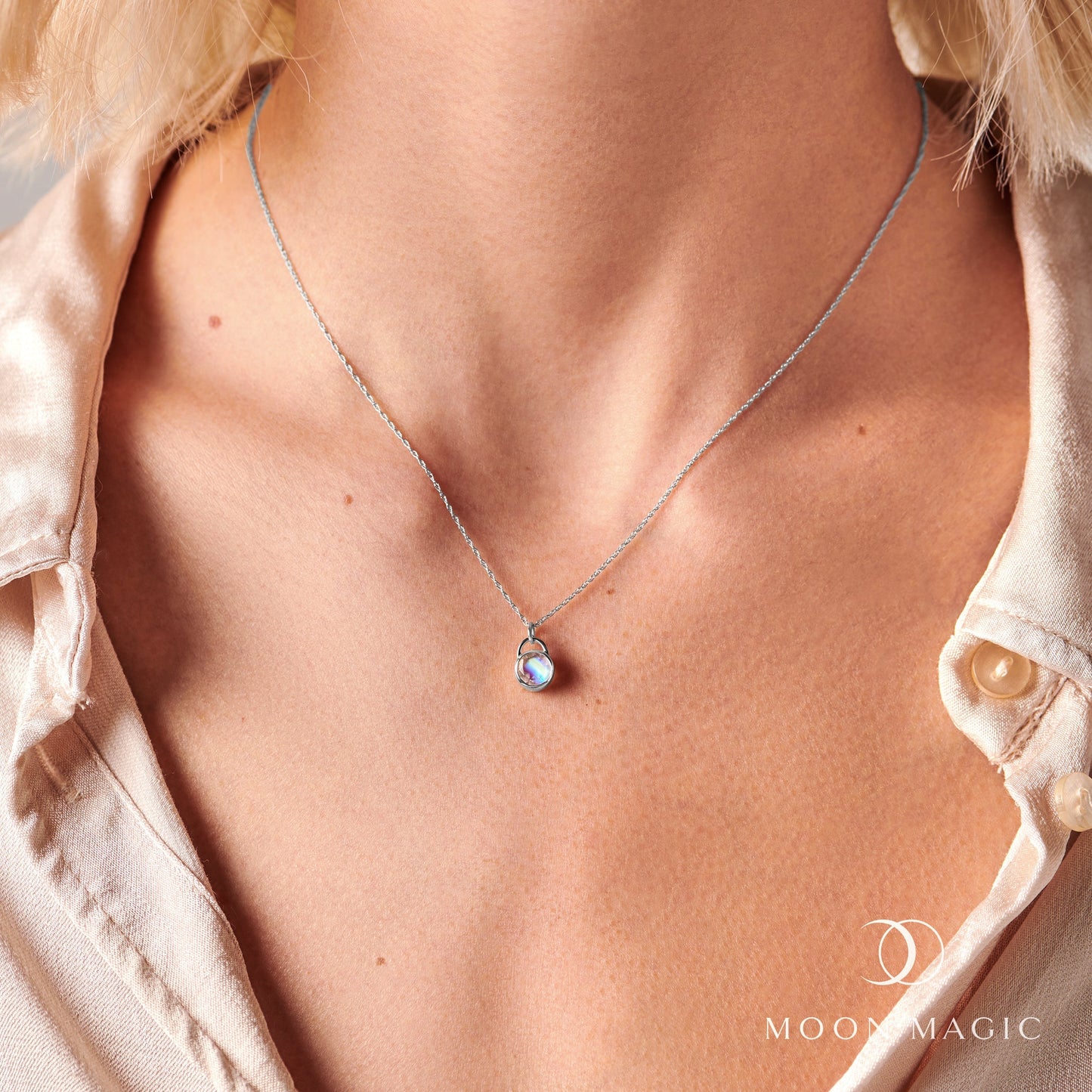 Collier en pierre de lune - Cadenas