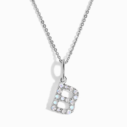 Collier Pierre de Lune - Alphabet