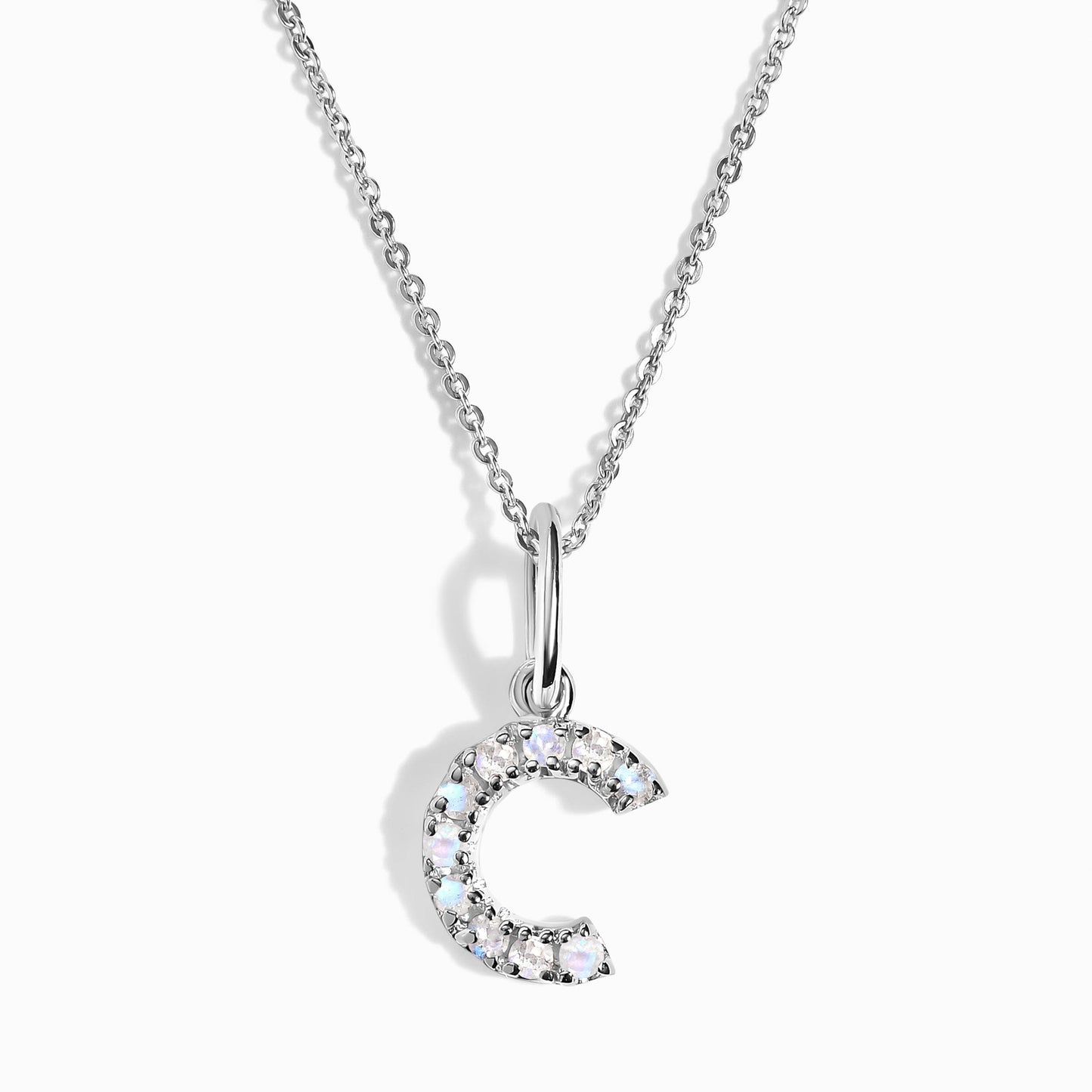 Collier Pierre de Lune - Alphabet