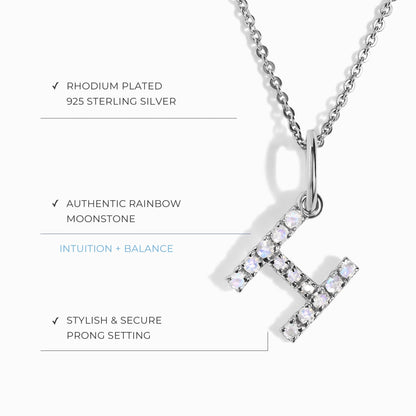 Collier Pierre de Lune - Alphabet