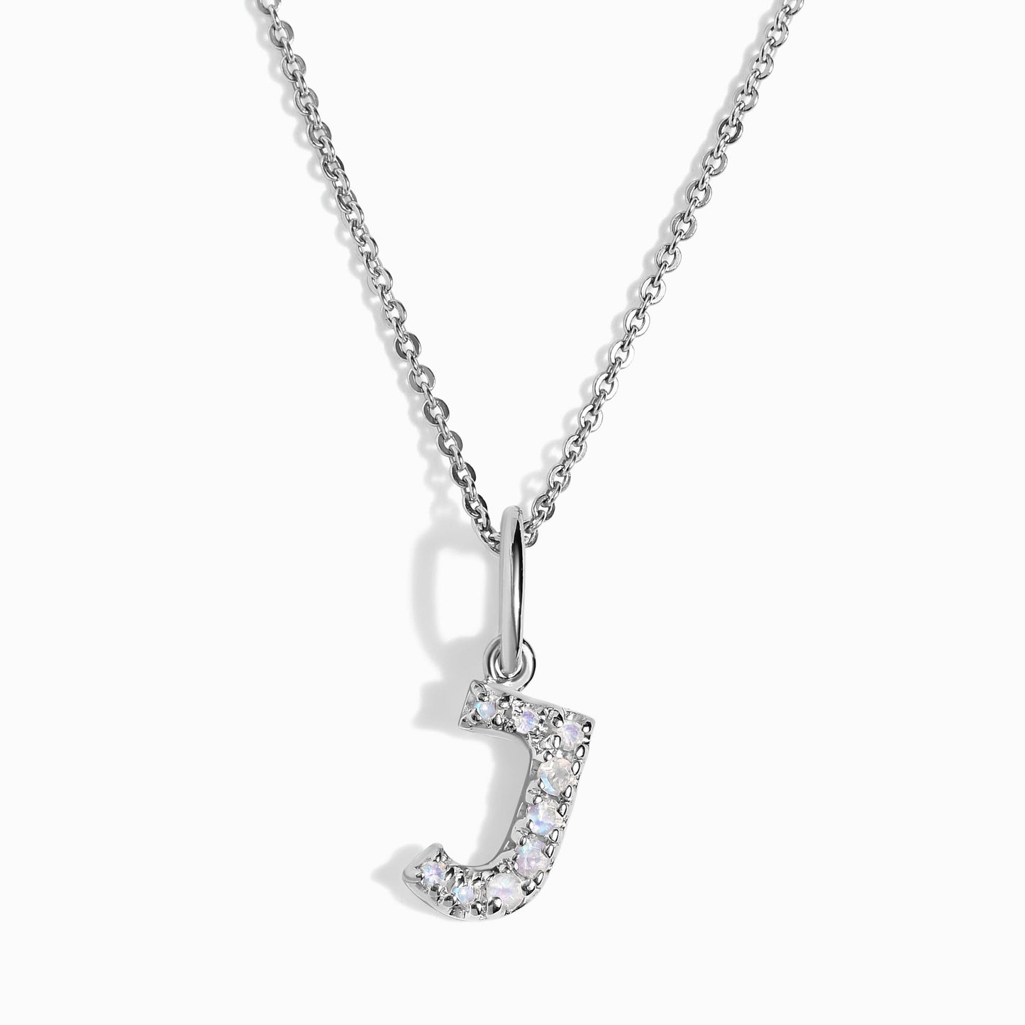 Collier Pierre de Lune - Alphabet