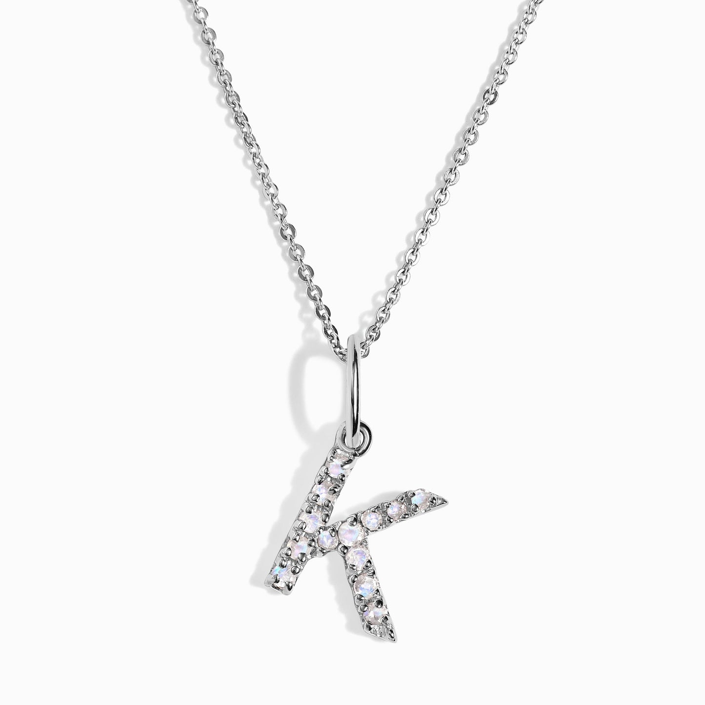 Collier Pierre de Lune - Alphabet