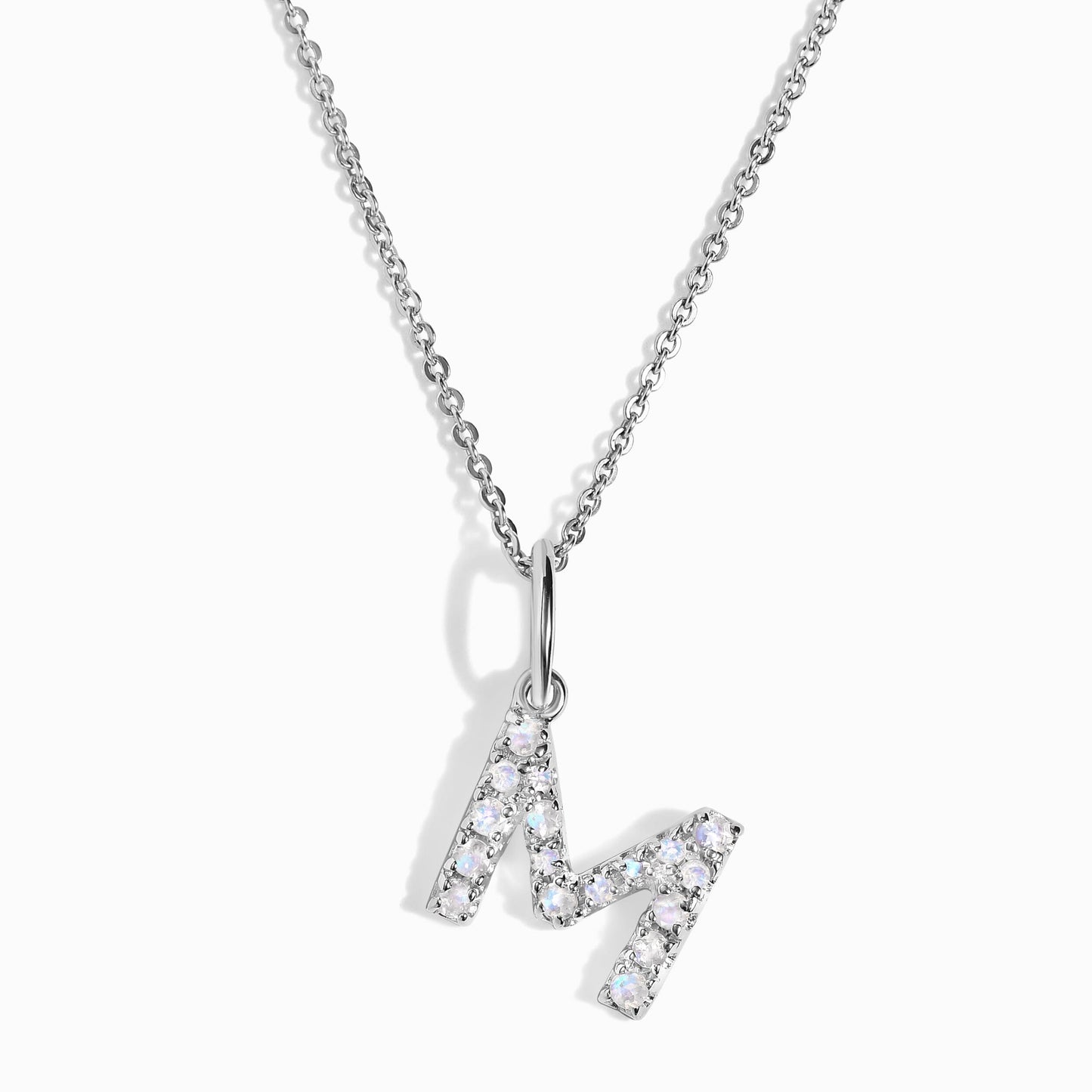 Collier Pierre de Lune - Alphabet