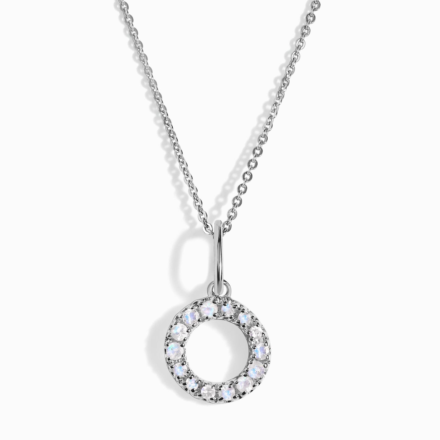 Collier Pierre de Lune - Alphabet