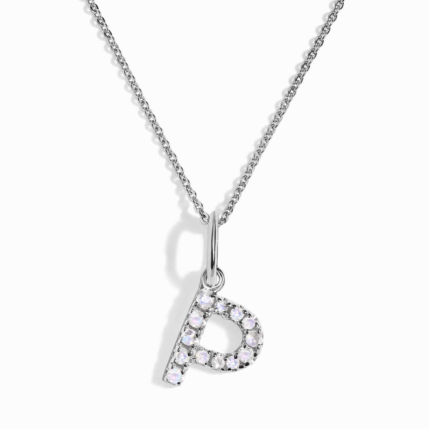 Collier Pierre de Lune - Alphabet