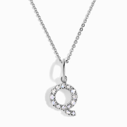 Collier Pierre de Lune - Alphabet