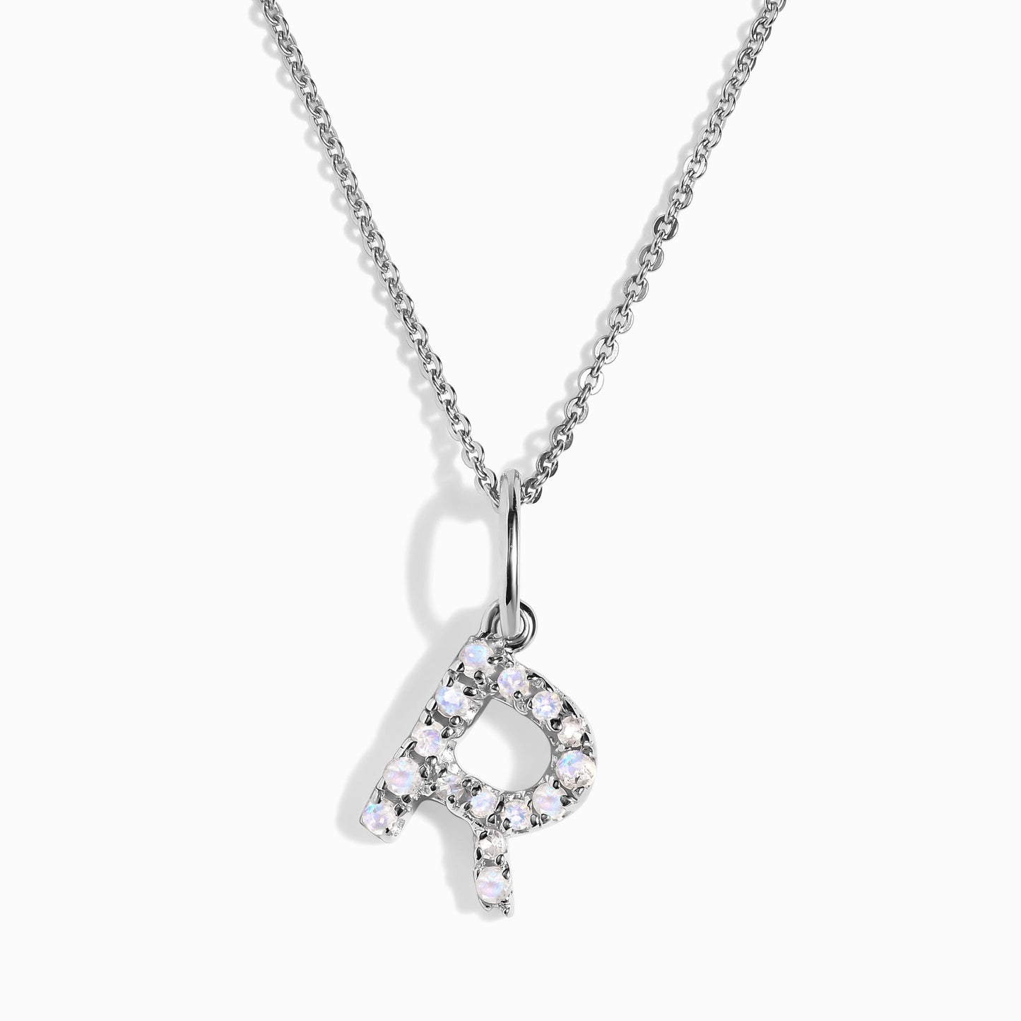 Collier Pierre de Lune - Alphabet