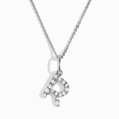 Collier Pierre de Lune - Alphabet