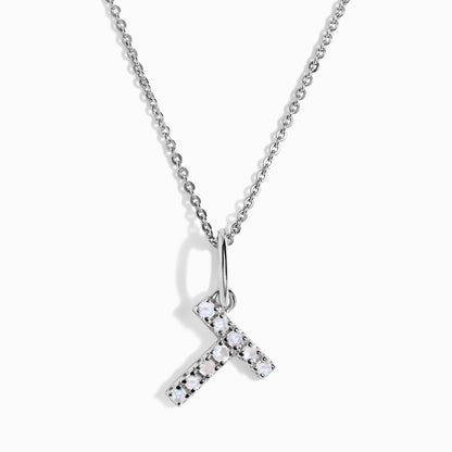 Collier Pierre de Lune - Alphabet