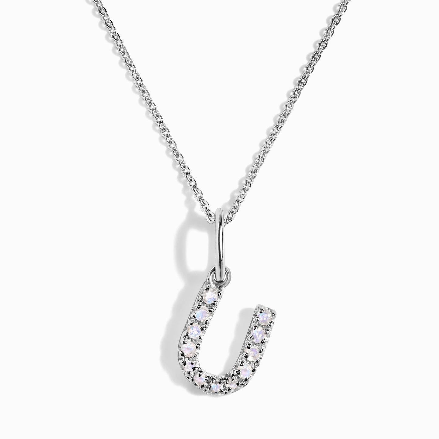 Collier Pierre de Lune - Alphabet