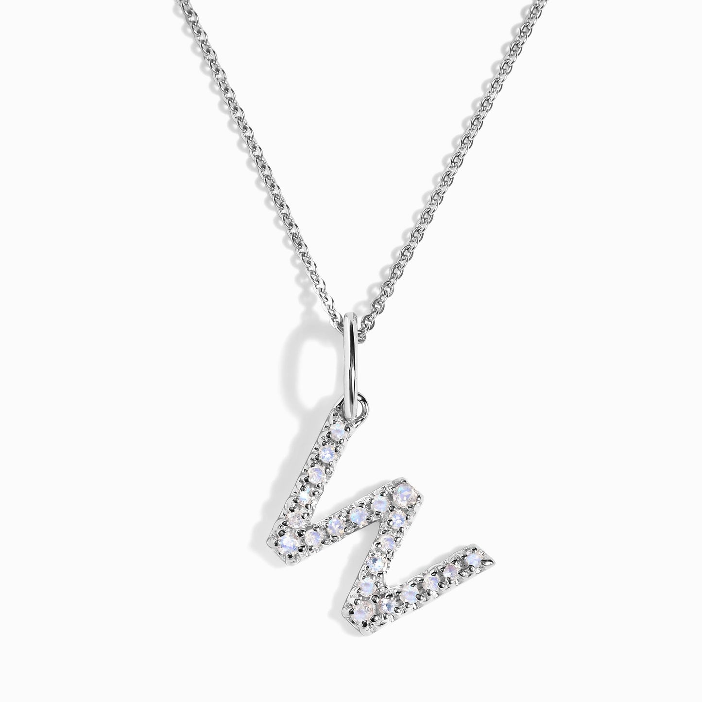 Collier Pierre de Lune - Alphabet