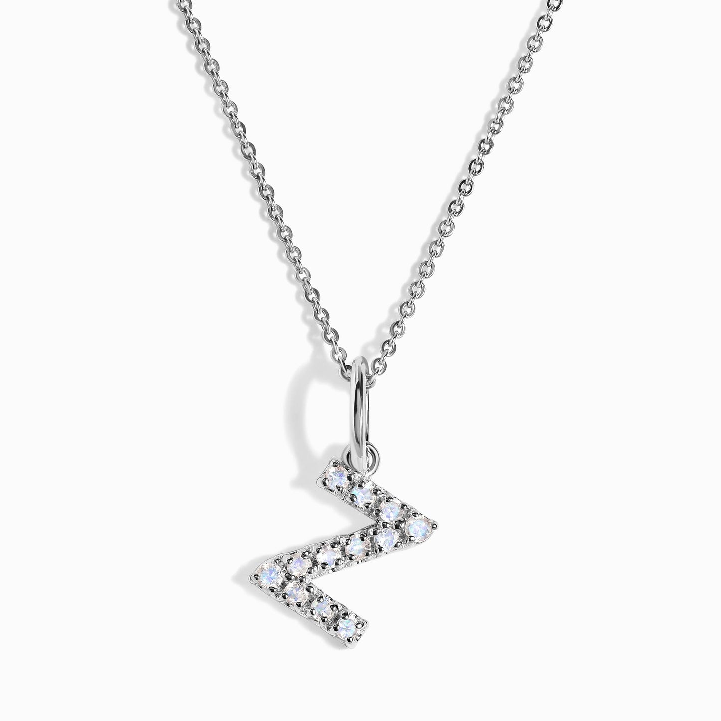 Collier Pierre de Lune - Alphabet