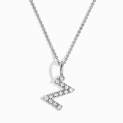 Collier Pierre de Lune - Alphabet