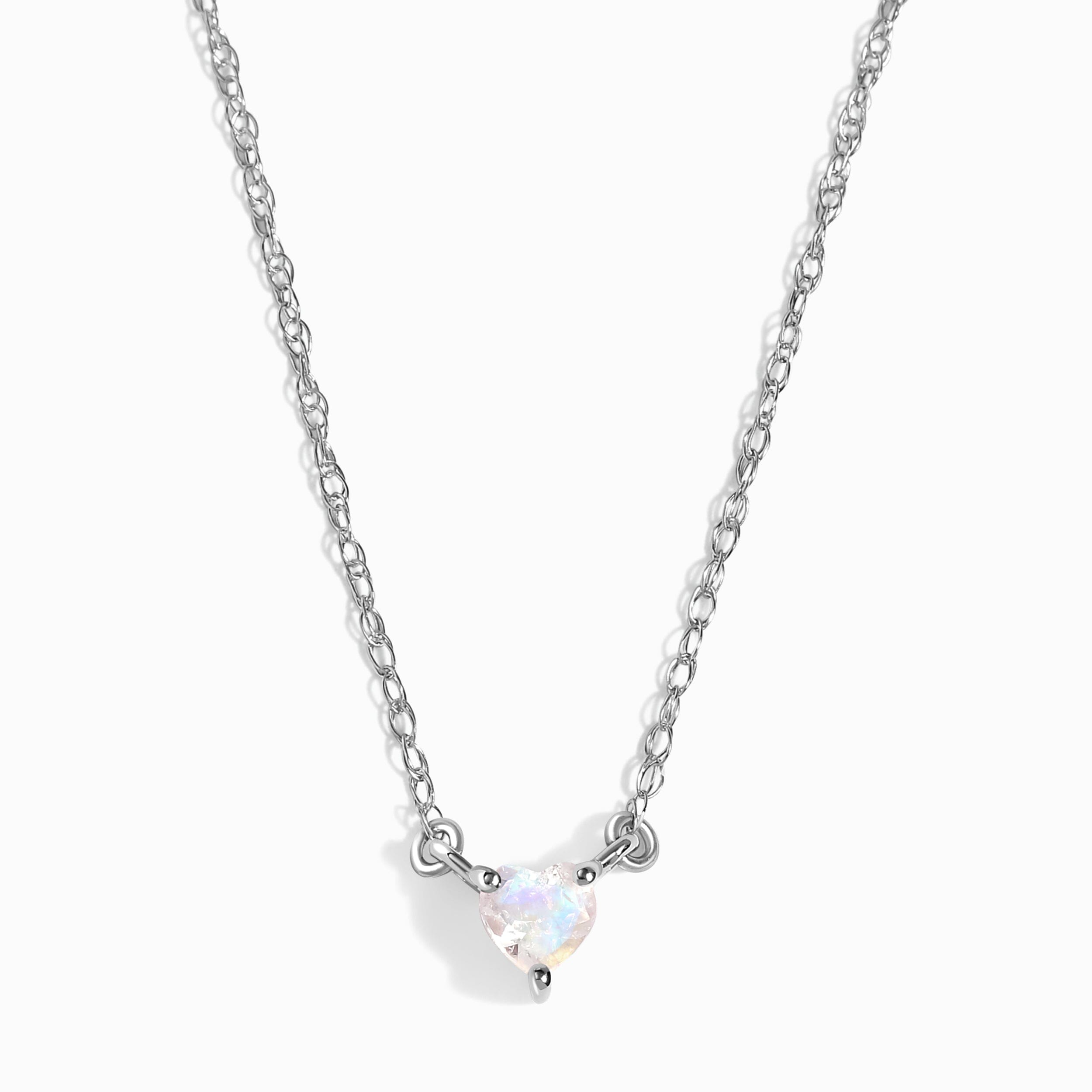 Kids Moonstone Necklace - Love