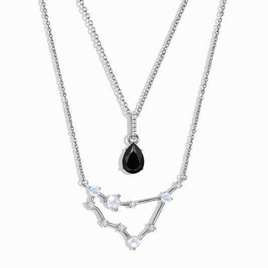 Constellation du Capricorne et onyx noir