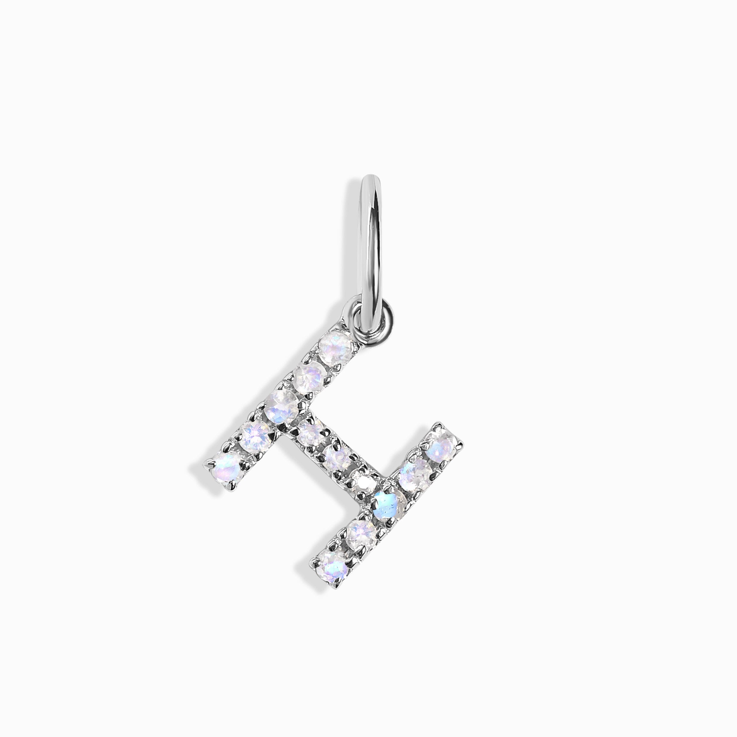 Moonstone Charm - Alphabet