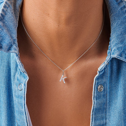 Collier Pierre de Lune - Alphabet
