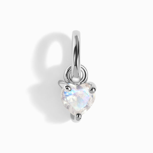 Pendentif Pierre de Lune - Amour