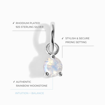 Pendentif en pierre de lune - Little Gem