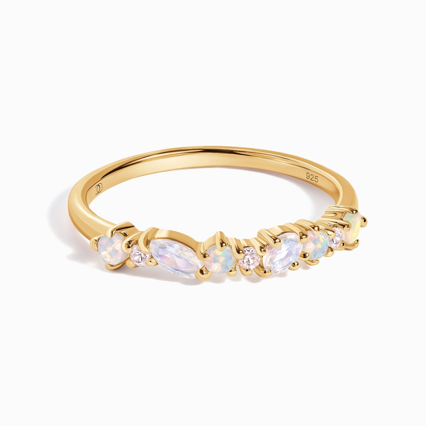 Bague Opale Pierre de Lune - Grace