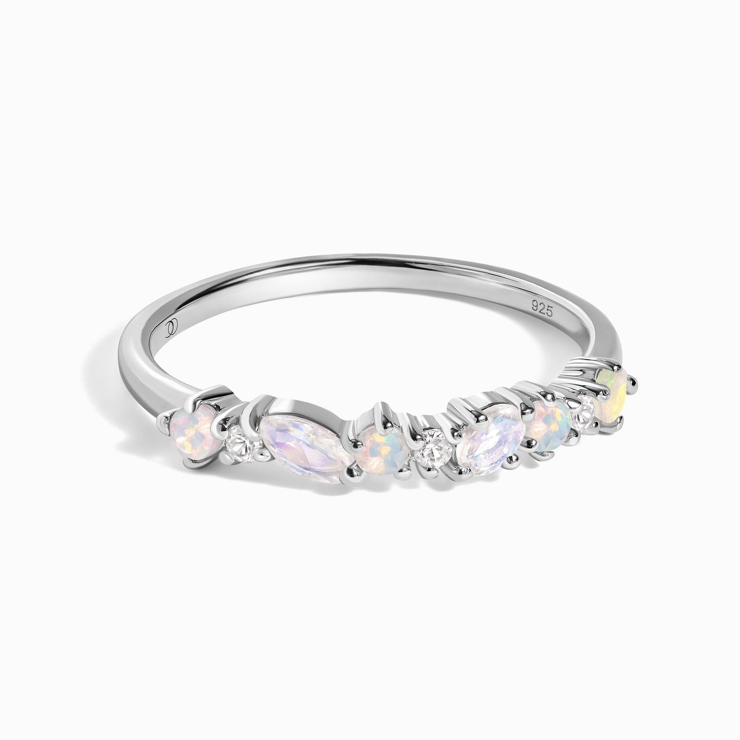 Bague Opale Pierre de Lune - Grace