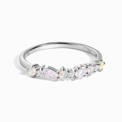 Bague Opale Pierre de Lune - Grace