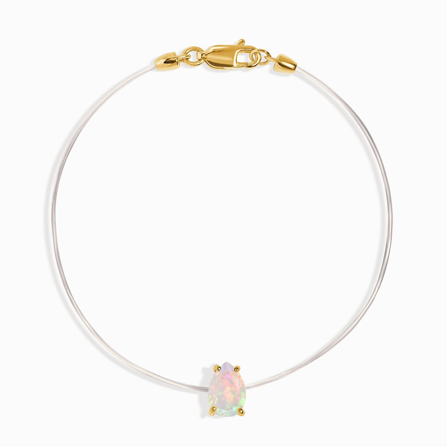Bracelet Opale Floating Sway - Pierre de naissance d'octobre