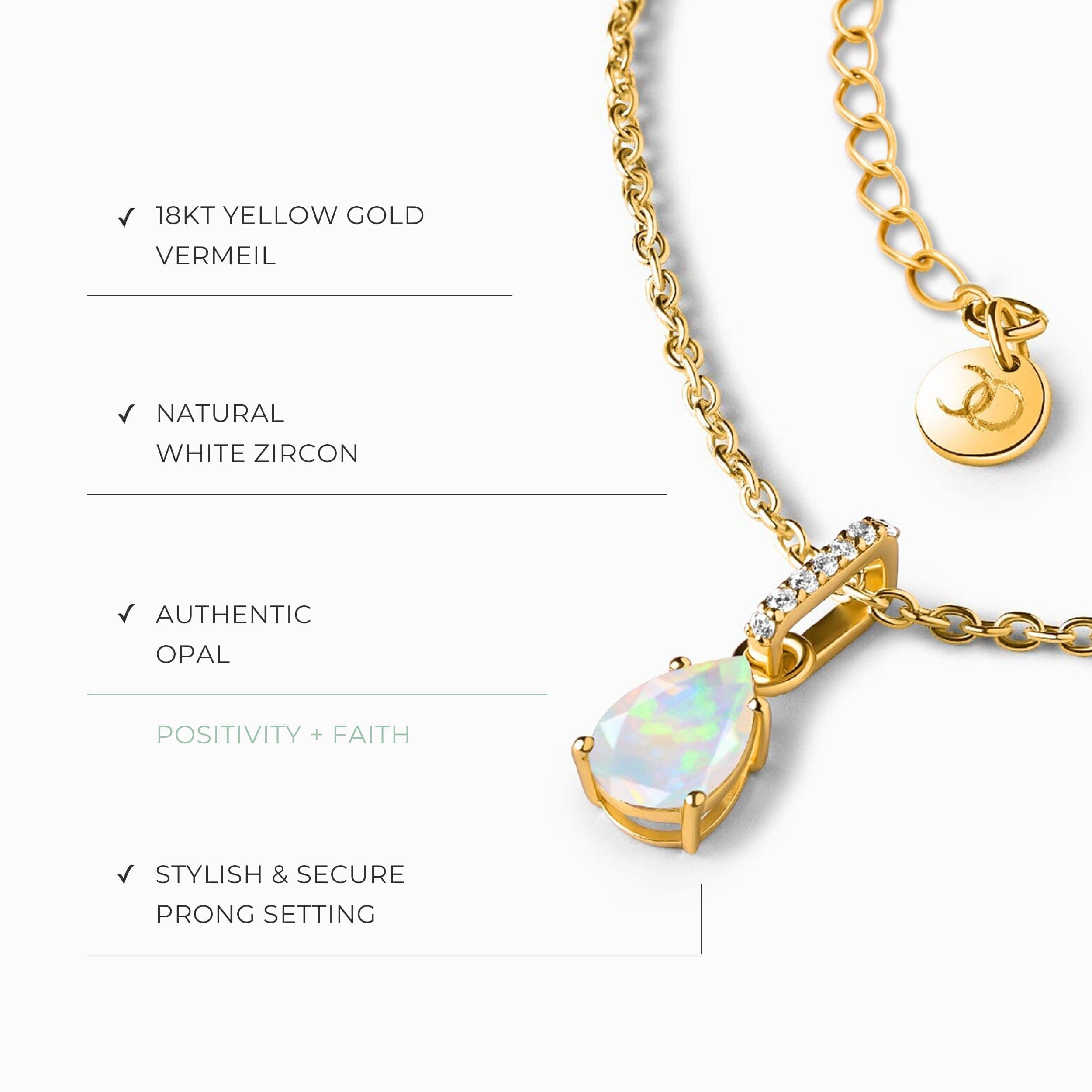 Opal Necklace - Sway