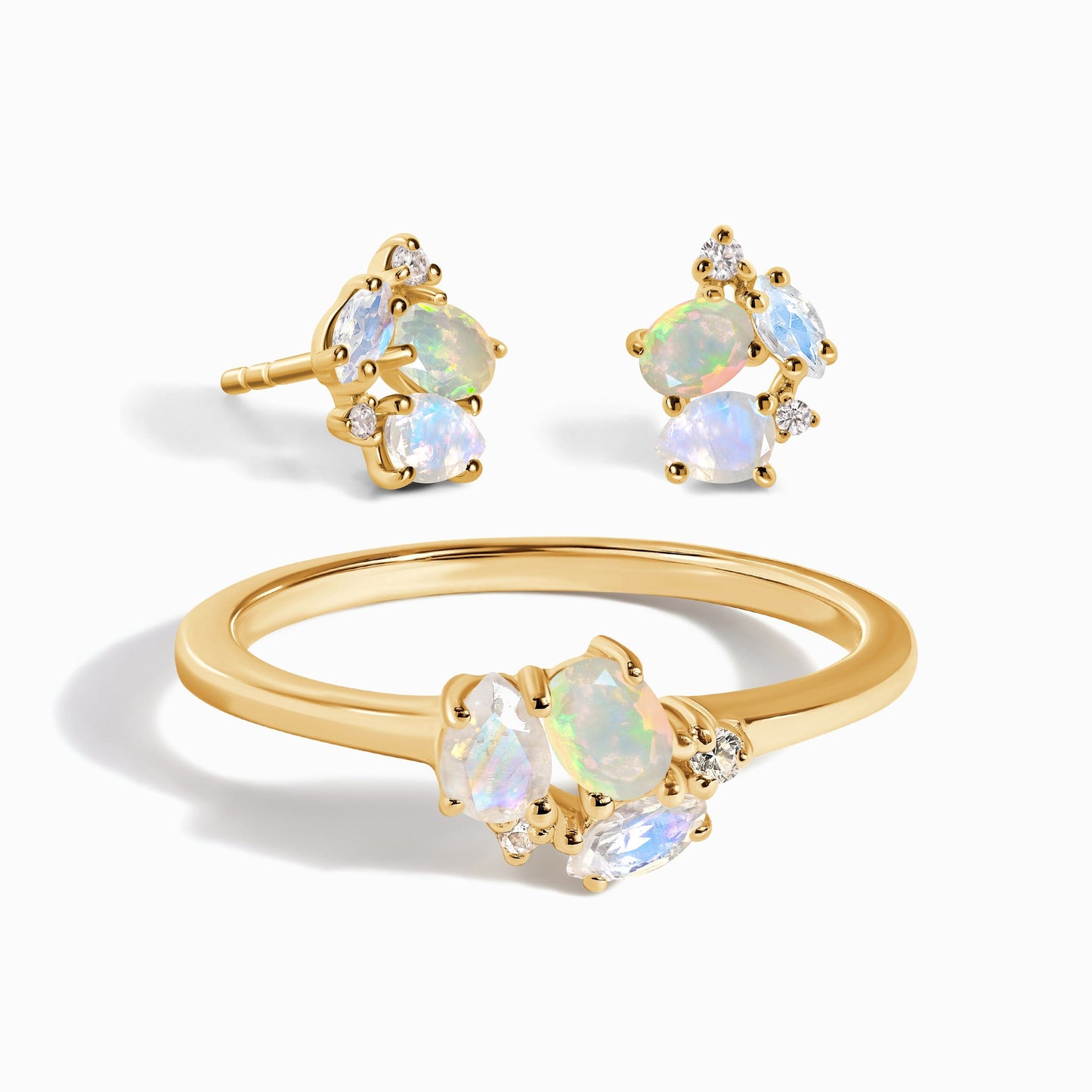Bague et boucles d'oreilles Orion