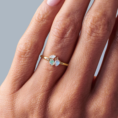 Bague Opale Pierre de Lune - Orion
