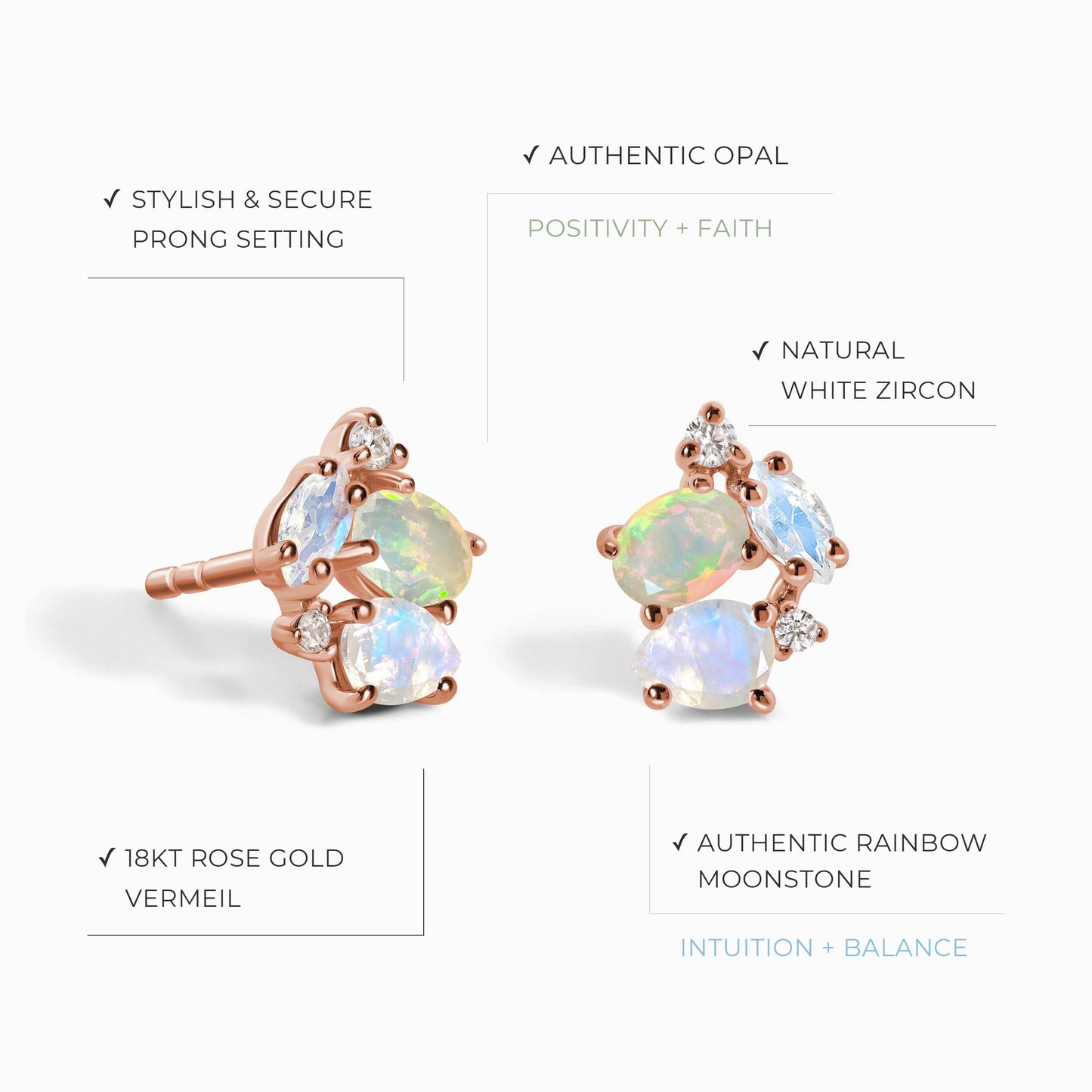 Bague et boucles d'oreilles Orion