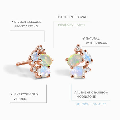 Bague et boucles d'oreilles Orion