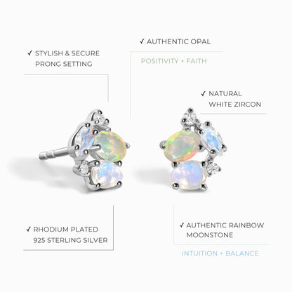 Bague et boucles d'oreilles Orion