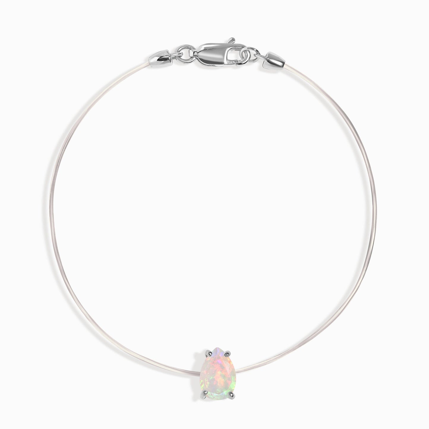 Bracelet Opale Floating Sway - Pierre de naissance d'octobre