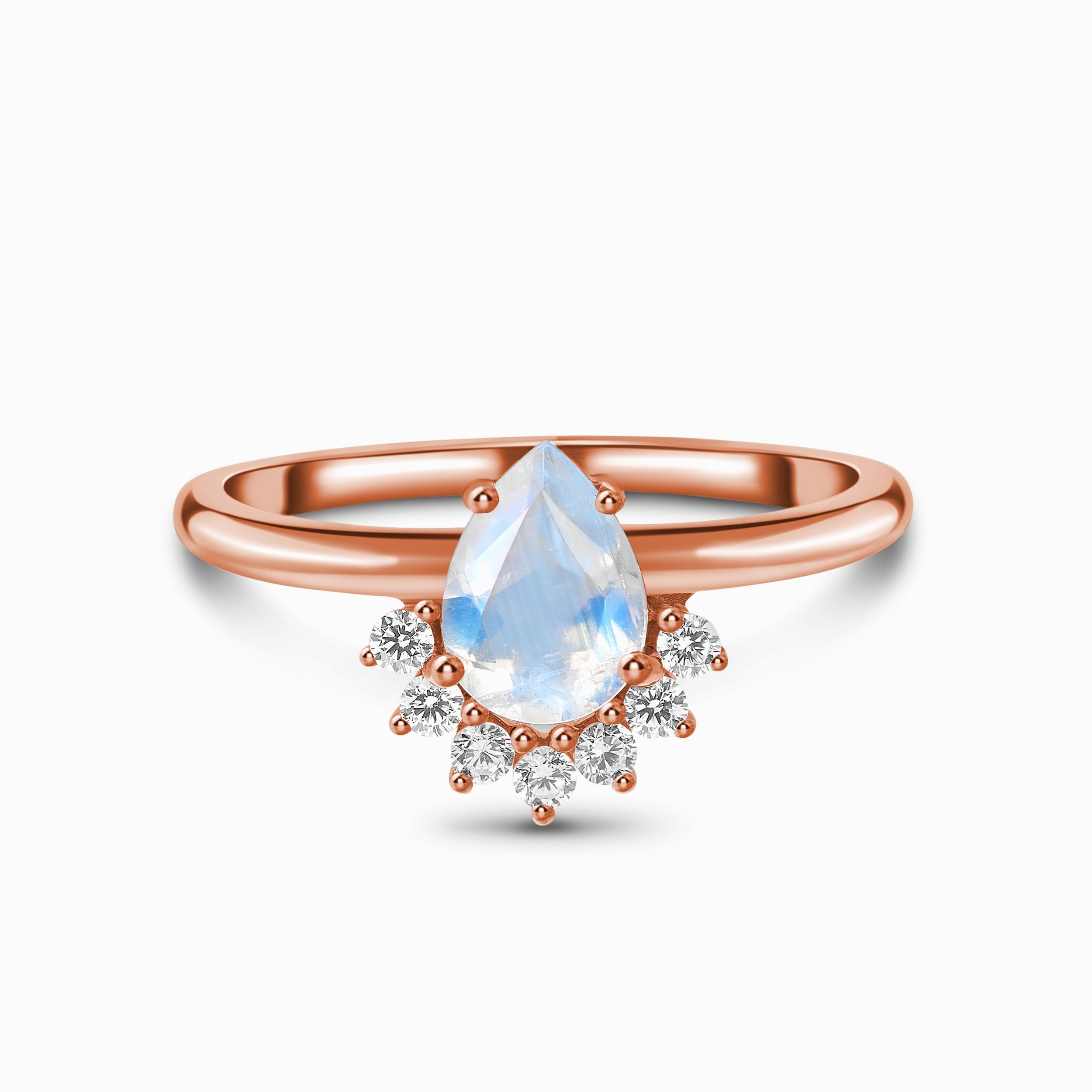 Moonstone Ring - Lola