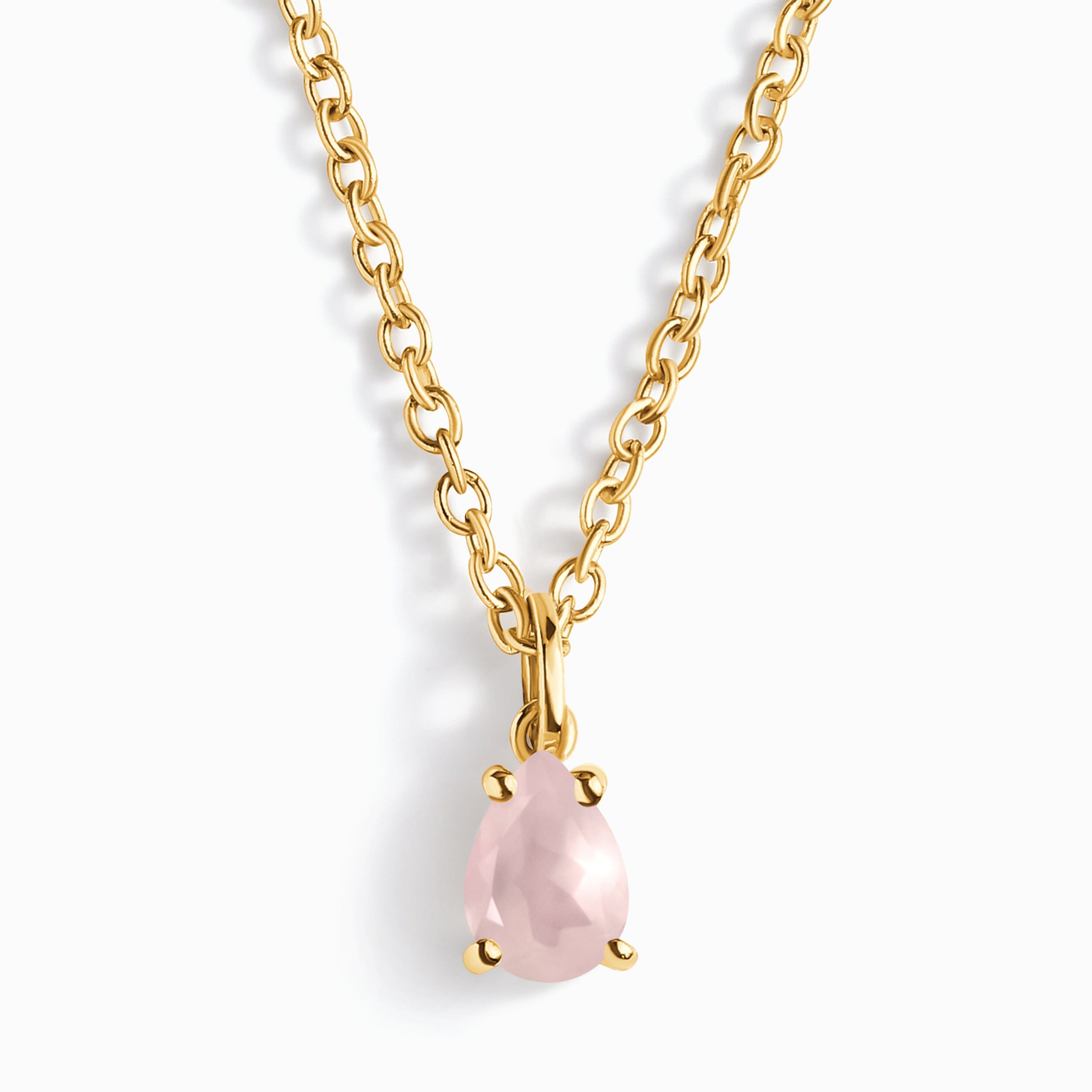 Rose Quartz Necklace - Worthiness